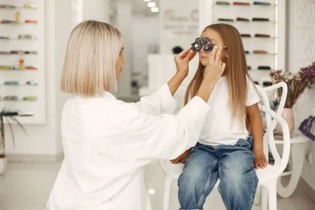 child eye checkup santa ana